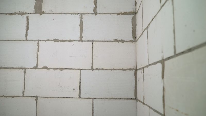 Repaired Wall Section